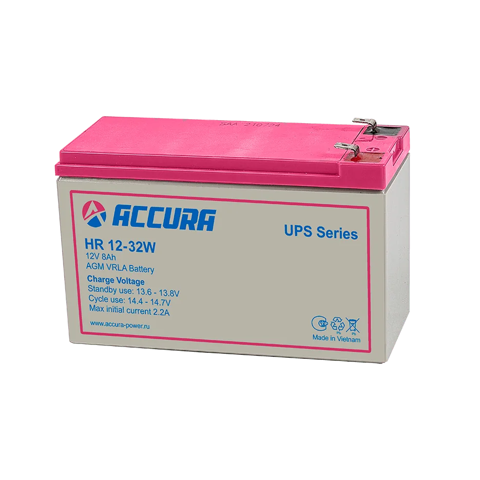 Мощный аккумулятор HR-12-32W купить с доставкой АКБ ACCURA серии HR